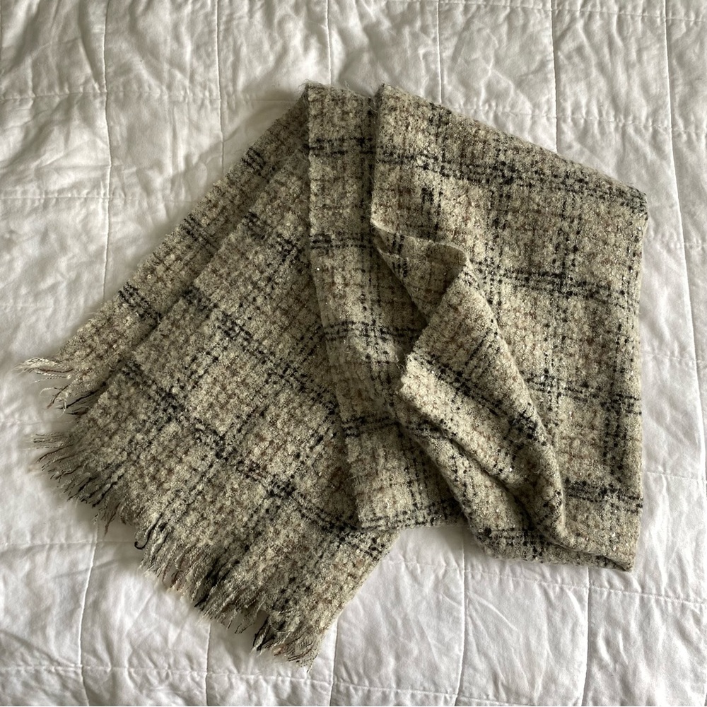 Sequin Scarf Ann Klein